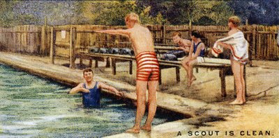 Un Scout es Limpio, 1929 de English School