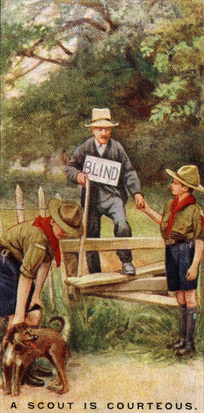 Un Scout es Cortés, 1929 de English School