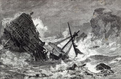 Una tormenta de septiembre, 1588, de 