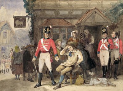 Un chelín para el rey, 1812 de English School