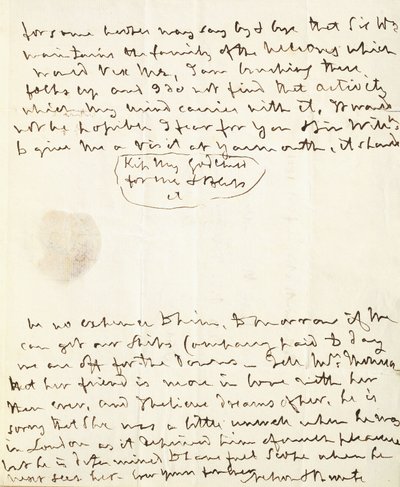 Carta autografiada firmada a Lady Hamilton, 1801 de English School