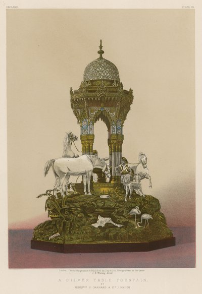 Fuente de Mesa de Plata de English School