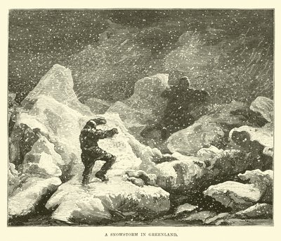 Tormenta de nieve en Groenlandia de English School