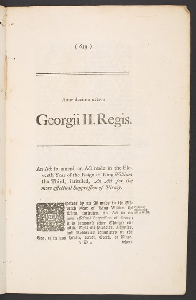 Un subsidio otorgado al Rey, de tonelaje y libraje, y otras sumas de dinero pagaderas sobre mercancías exportadas e importadas, página 659 de English School