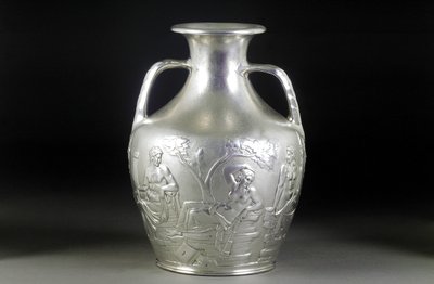 Réplica victoriana de plata del Jarrón de Portland, 1844 de English School