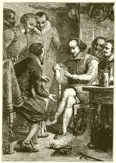 Un Combate de Ingenio entre Shakespeare y Ben Jonson de English School