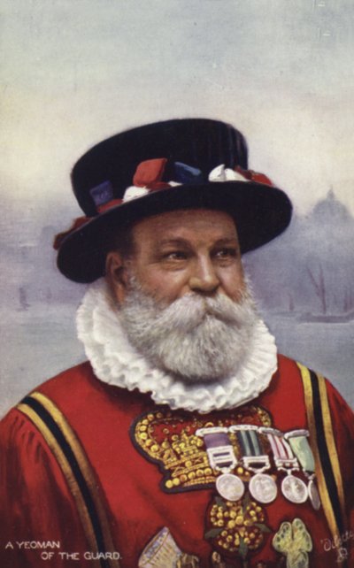 Un Guardia Yeoman de English School