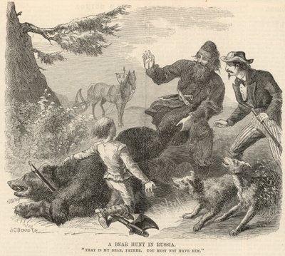 Caza de osos en Rusia de English School