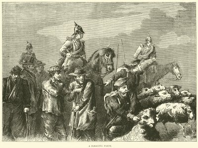 Partida de forrajeo, octubre de 1870 de English School