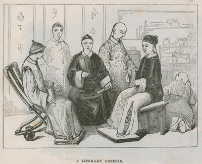 Una tertulia literaria; Una visita a la Colección China de English School