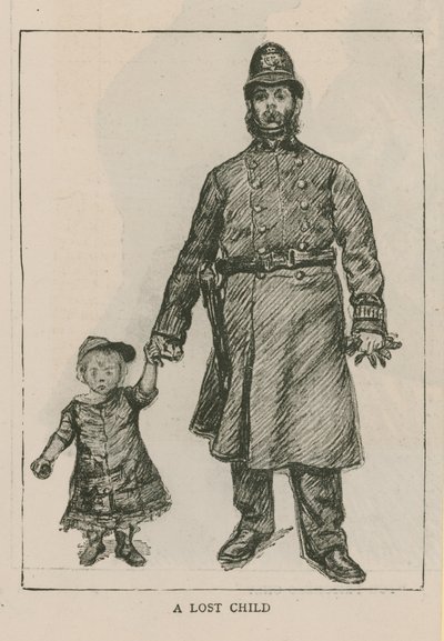 Un niño perdido de English School