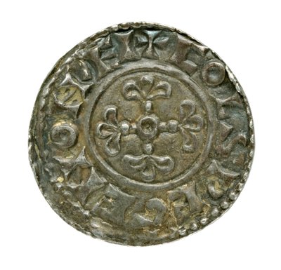 Un penique, del reinado de Guillermo I de English School