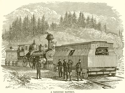 Una batería ferroviaria de English School