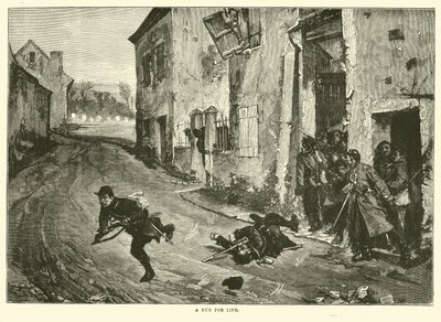 Una carrera por la vida, mayo 1871 de English School