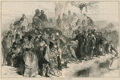Un boceto en la carrera de botes internacional de English School