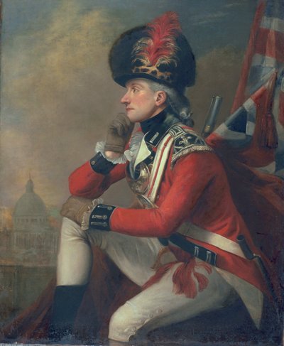 Un soldado, llamado Mayor John Andre de English School