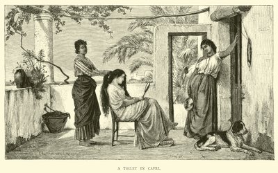 Un baño en Capri de English School
