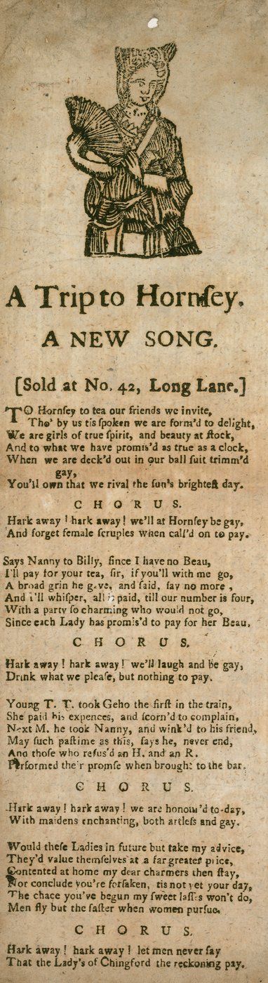 Un viaje a Hornsey, Londres; canción de English School