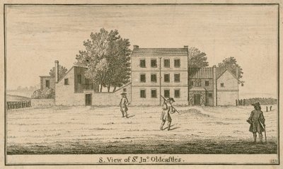 Vista de la Taberna y Jardín Sir John Oldcastle, en Cold Bath Fields de English School