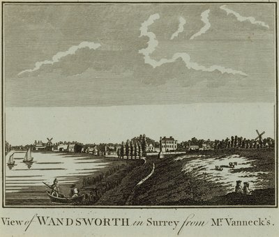 Vista de Wandsworth en Surrey de English School
