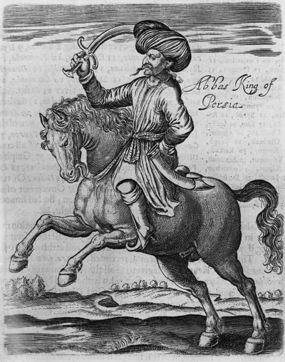 Abbas Rey de Persia, ilustración de 
