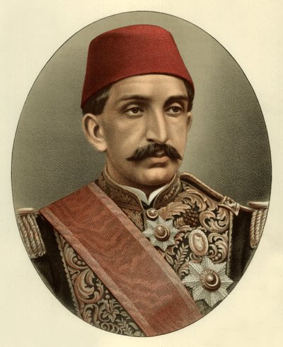 Abdul Hamid II, Sultán de Turquía de English School