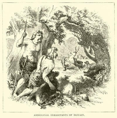 Habitantes aborígenes de Britania de English School