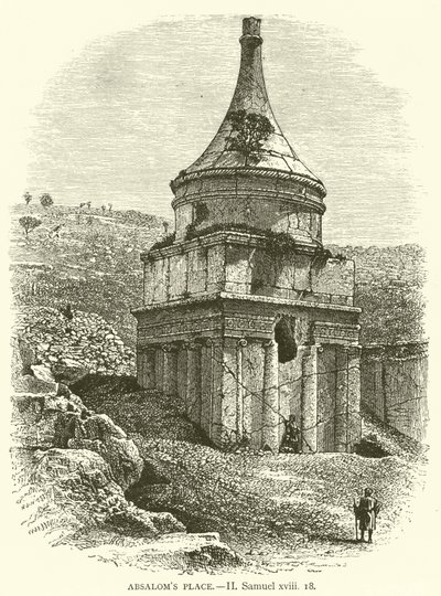 Lugar de Absalón, II, Samuel, xviii de English School