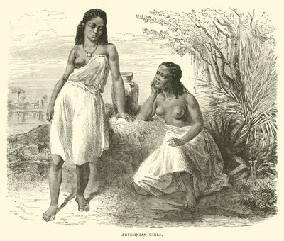 Niñas abisinias de English School