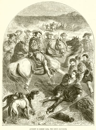 Accidente de Robert Carr, el favorito del rey de English School