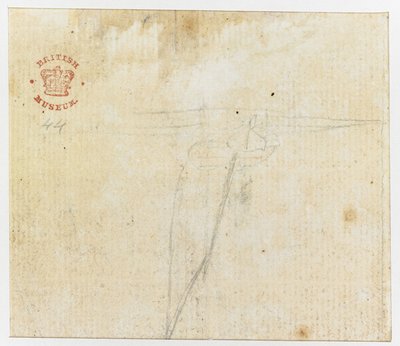Agregar. 15508, f.44v, un boceto, de 