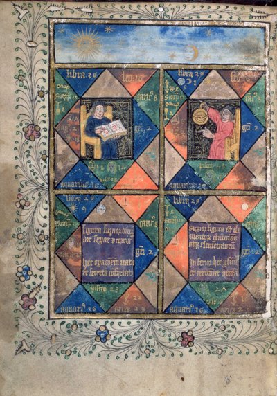 Agregue MS 10302 f.67v Horóscopos de 