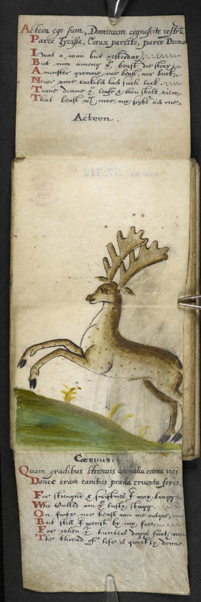 Añadir MS 57312 f.15 Game-book (tinta y color sobre papel vitela) de English School
