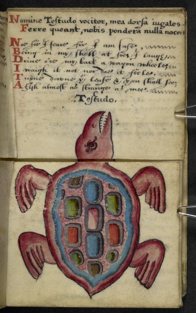 Añadir MS 57312 f.5 Game-book (tinta y color sobre papel vitela) de English School