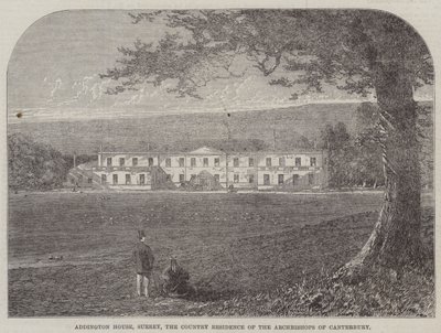 Casa Addington, Surrey, la Residencia de Campo de los Arzobispos de Canterbury de English School