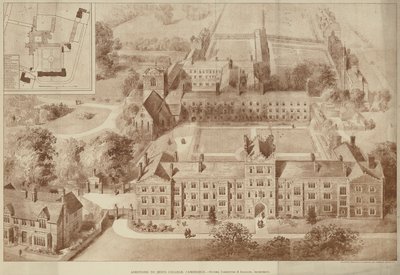 Adiciones al Jesus College, Cambridge de English School