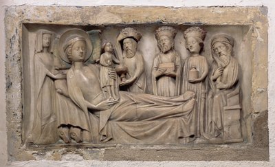 Adoración de los Magos, c.1350 de English School