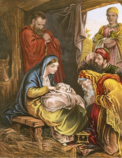 Adoración de los Reyes Magos de English School