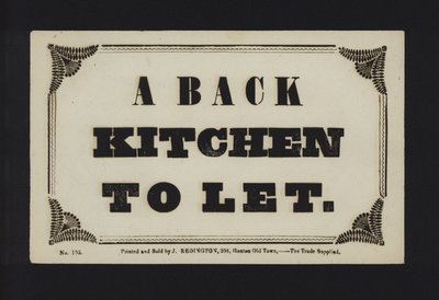 Anuncio: Se alquila cocina trasera de English School