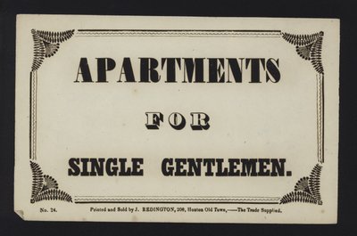 Anuncio: Apartamentos para caballeros solteros de English School