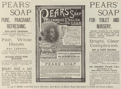 Anuncio, jabón Pears de English School