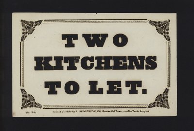 Anuncio: Se alquilan dos cocinas de English School