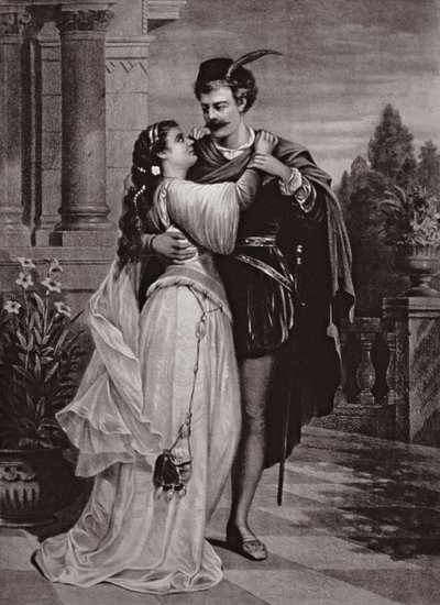 Anuncio para Romeo y Julieta, en la Casa de la Ópera de English School