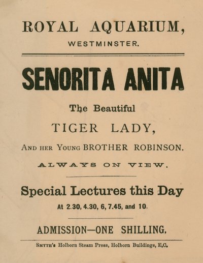 Anuncio de Señorita Anita de English School