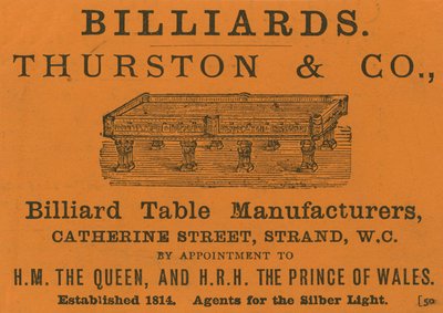 Anuncio de Thurston & Co de English School
