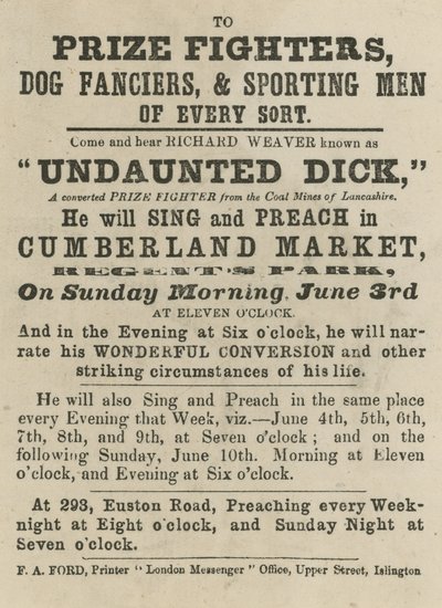 Publicidad de Undaunted Dick de English School