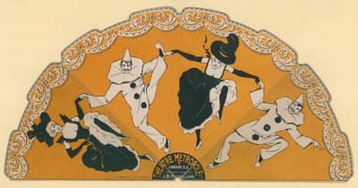 Folleto publicitario para el Theatre Metropole, Peckham, Londres de English School