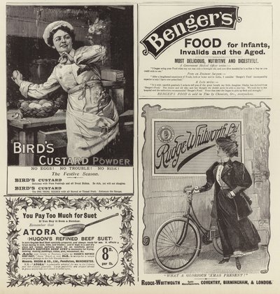 Publicidad de The Graphic Christmas Number 1896 de English School