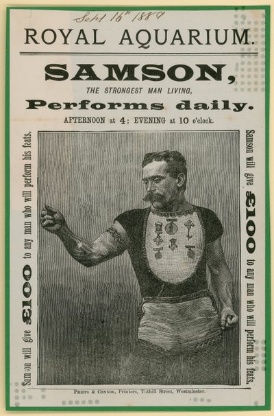 Anuncio de Sansón de English School