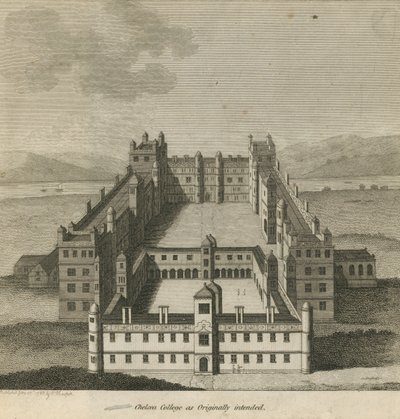 Vista aérea del Colegio de Chelsea de English School